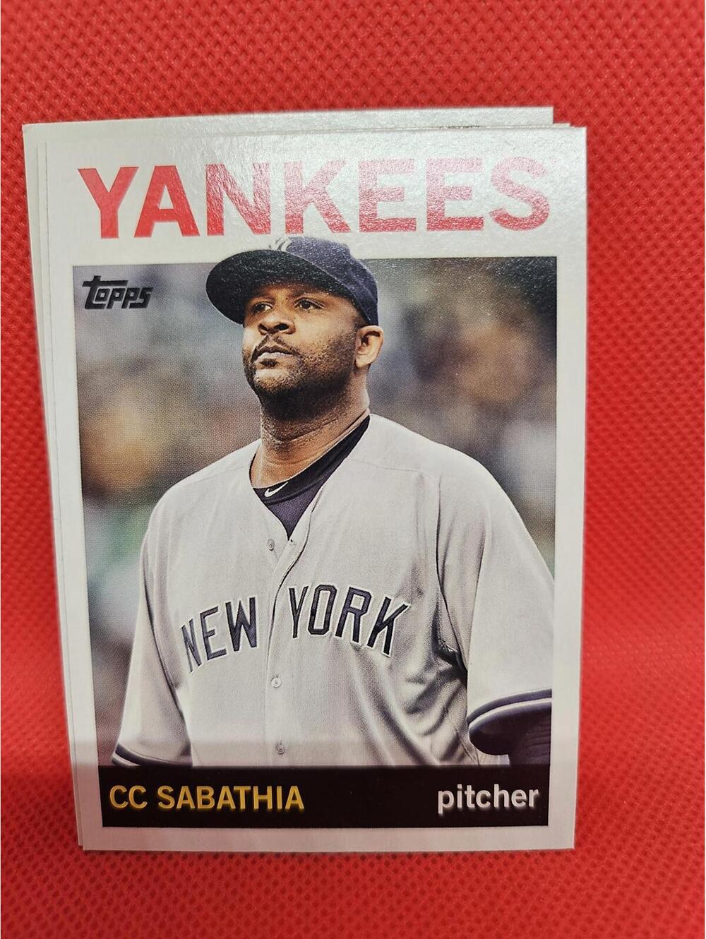 CC Sabathia - 2025 Topps Archives #15 - Yankees - RAW mint